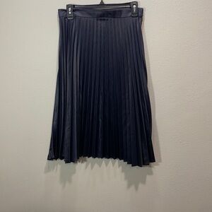 Haoduoyi pleated‎ midi skirt